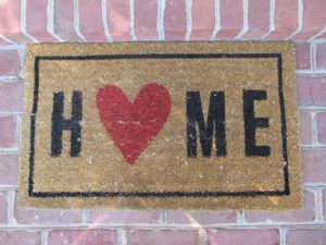 love home door mat