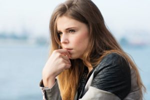 woman thinking